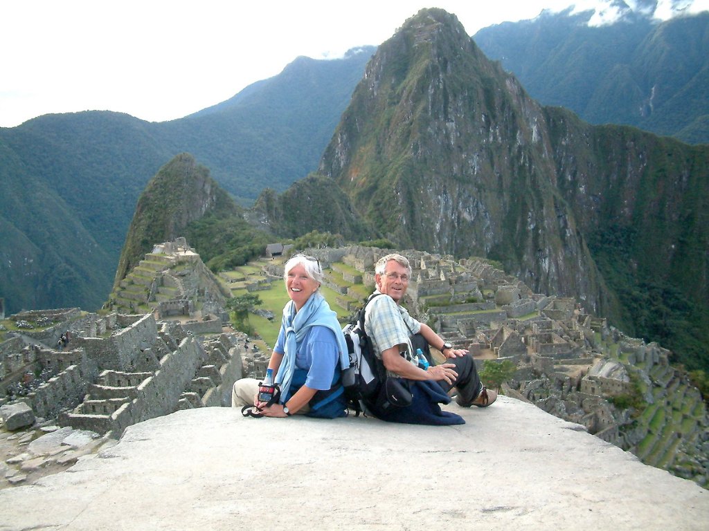 24-Posing in front of Machu Picchu.jpg - Posing in front of Machu Picchu